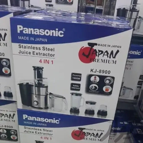 تصویر 17 محصول آب میوه گیر و مخلوط کن پاناسونیک مدل KJ 8900 کد E1001 تک و عمده