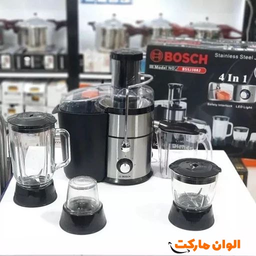 تصویر 28 محصول پخش آبمیوه‌گیری ۴کاره‌‌ بوش  مدل BSSJ3880   تک و عمده کد AB767